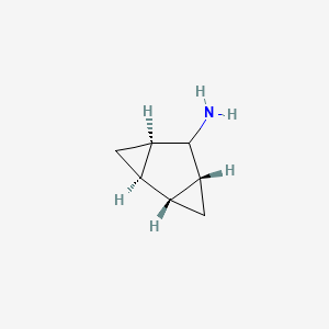 (1R,2R,4R,6R)-Tricyclo[4.1.0.02,4]heptan-5-amine