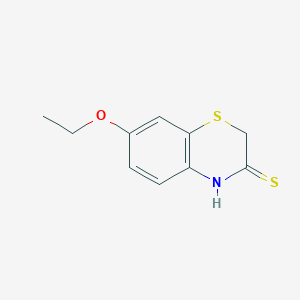 7-ethoxy-4H-1,4-benzothiazine-3-thione