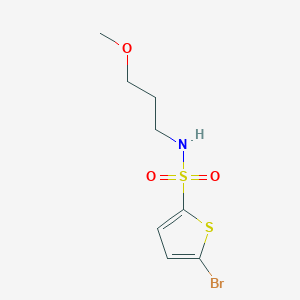 5-bromo-N-(3-methoxypropyl)thiophene-2-sulfonamide