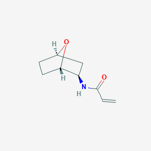 molecular formula C9H13NO2 B2636358 Rac-n-[(1r,2s,4s)-7-oxabicyclo[2.2.1]heptan-2-yl]prop-2-enamide CAS No. 2220190-95-2