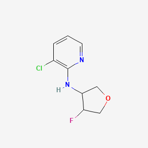 3-chloro-N-(4-fluorooxolan-3-yl)pyridin-2-amine