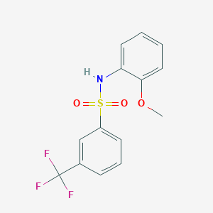 N-(2-methoxyphenyl)-3-(trifluoromethyl)benzenesulfonamide