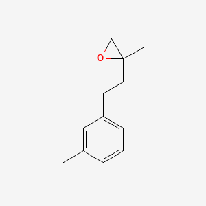 2-Methyl-2-[2-(3-methylphenyl)ethyl]oxirane
