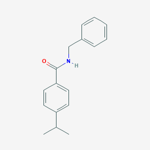 molecular formula C17H19NO B263654 N-benzyl-4-(propan-2-yl)benzamide 