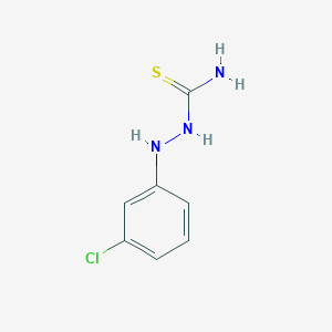 molecular formula C7H8ClN3S B2636620 2-(3-Chlorophenyl)-1-hydrazinecarbothioamide CAS No. 828-11-5