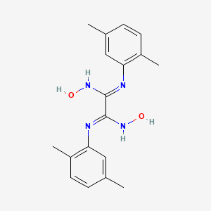 molecular formula C18H22N4O2 B2636639 1-N',2-N'-双(2,5-二甲苯基)-1-N,2-N-二羟基乙二酰二胺 CAS No. 339217-35-5