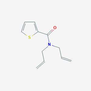 molecular formula C11H13NOS B263674 N,N-Diallylthiophene-2-carboxamide 