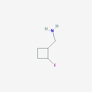 molecular formula C5H10FN B2636776 (2-Fluorocyclobutyl)methanamine CAS No. 1582719-54-7