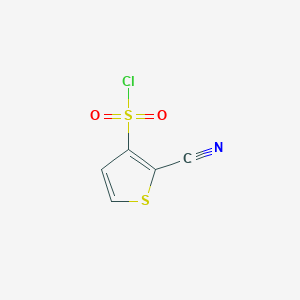 2-Cyanothiophene-3-sulfonyl chloride