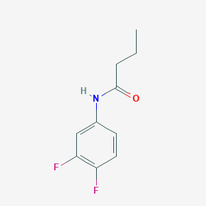 N-(3,4-difluorophenyl)butanamide