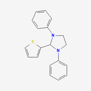 1,3-Diphenyl-2-(thiophen-2-yl)imidazolidine
