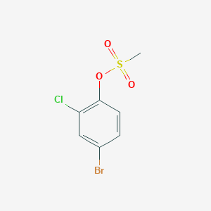 4-Bromo-2-chlorophenyl methanesulfonate