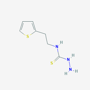 N-(2-thien-2-ylethyl)hydrazinecarbothioamide