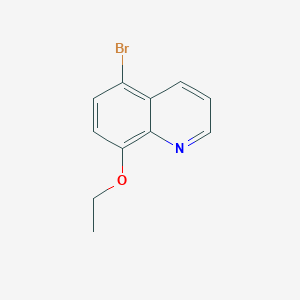 molecular formula C11H10BrNO B2637022 5-溴-8-乙氧基喹啉 CAS No. 101422-06-4