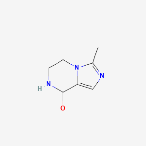 3-methyl-6,7-dihydro-5H-imidazo[1,5-a]pyrazin-8-one
