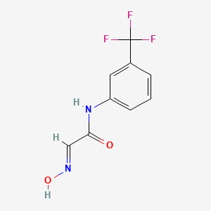 2-Hydroxyimino-N-(3-trifluoromethyl-phenyl)-acetamide