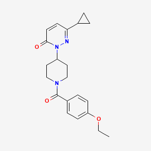 6-Cyclopropyl-2-[1-(4-ethoxybenzoyl)piperidin-4-yl]pyridazin-3-one