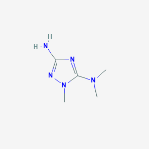 N5,N5,1-Trimethyl-1H-1,2,4-triazole-3,5-diamine
