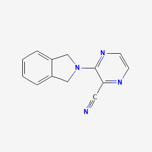 3-(Isoindolin-2-yl)pyrazine-2-carbonitrile