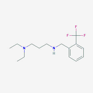 N-[3-(diethylamino)propyl]-N-[2-(trifluoromethyl)benzyl]amine