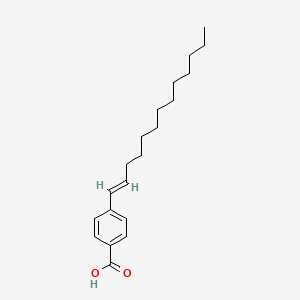 4-(1-Tridecenyl)benzenecarboxylic acid