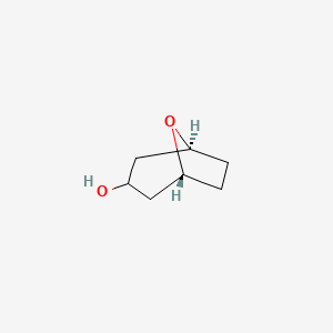 molecular formula C7H12O2 B2637348 exo-8-Oxabicyclo[3.2.1]octan-3-ol CAS No. 160813-27-4
