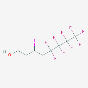 5,5,6,6,7,7,8,8,8-Nonafluoro-3-iodo-1-octanol