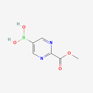 (2-(Methoxycarbonyl)pyrimidin-5-yl)boronic acid