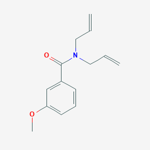 molecular formula C14H17NO2 B263745 N,N-diallyl-3-methoxybenzamide 