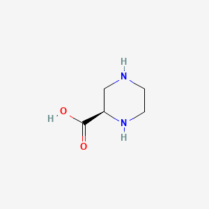 molecular formula C5H10N2O2 B2637455 (R)-Piperazine-2-carboxylic acid CAS No. 24182-11-4; 31321-68-3