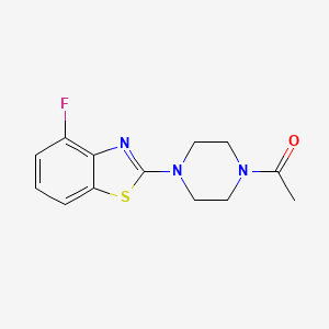 1-(4-(4-Fluorobenzo[d]thiazol-2-yl)piperazin-1-yl)ethanone