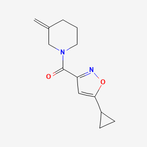 (5-Cyclopropylisoxazol-3-yl)(3-methylenepiperidin-1-yl)methanone