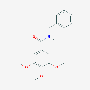 molecular formula C18H21NO4 B263749 N-benzyl-3,4,5-trimethoxy-N-methylbenzamide 