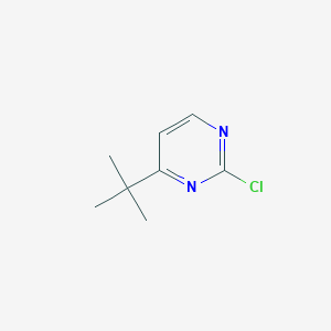 molecular formula C8H11ClN2 B2637611 4-Tert-butyl-2-chloropyrimidine CAS No. 66522-06-3