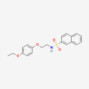 N-[2-(4-ethoxyphenoxy)ethyl]naphthalene-2-sulfonamide