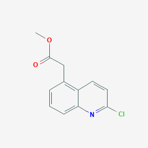 Methyl 2-(2-chloroquinolin-5-yl)acetate