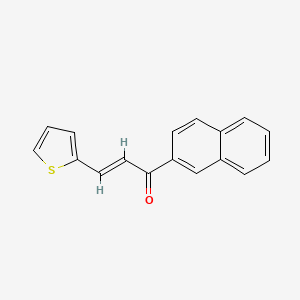 1-(2-Naphthyl)-3-(2-thienyl)prop-2-en-1-one