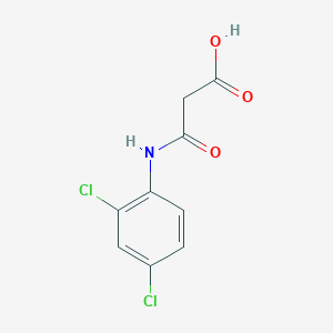 molecular formula C9H7Cl2NO3 B2637699 3-(2,4-Dichloroanilino)-3-oxopropanoic acid CAS No. 17722-30-4