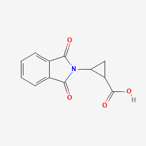 2-(1,3-Dioxoisoindol-2-yl)cyclopropane-1-carboxylic acid