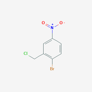 molecular formula C7H5BrClNO2 B2637835 1-溴-2-(氯甲基)-4-硝基苯 CAS No. 1134559-00-4