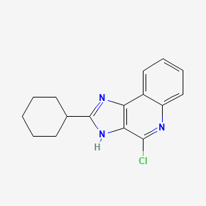 4-chloro-2-cyclohexyl-3H-imidazo[4,5-c]quinoline