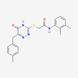 N-(2,3-dimethylphenyl)-2-{[6-(4-methylbenzyl)-5-oxo-4,5-dihydro-1,2,4-triazin-3-yl]sulfanyl}acetamide