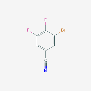 molecular formula C7H2BrF2N B2637919 3-Bromo-4,5-difluorobenzonitrile CAS No. 1349715-72-5