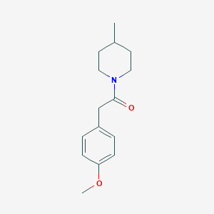 1-[(4-Methoxyphenyl)acetyl]-4-methylpiperidine