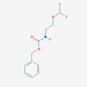Benzyl N-[2-(difluoromethoxy)ethyl]carbamate