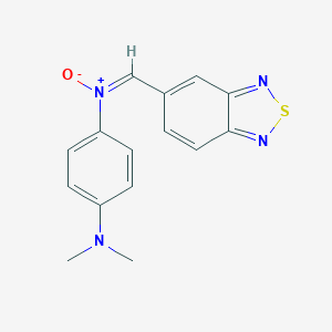 molecular formula C15H14N4OS B263793 4-[(2,1,3-benzothiadiazol-5-ylmethylene)(oxido)amino]-N,N-dimethylaniline 