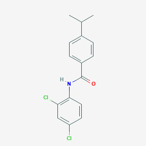 molecular formula C16H15Cl2NO B263794 N-(2,4-dichlorophenyl)-4-isopropylbenzamide 