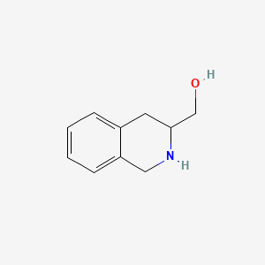 molecular formula C10H13NO B2637948 (1,2,3,4-Tetrahydroisoquinolin-3-yl)methanol CAS No. 18881-17-9; 62855-02-1; 62928-94-3; 63006-93-9
