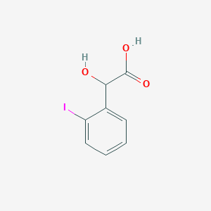 molecular formula C8H7IO3 B2637951 2-Hydroxy-2-(2-iodophenyl)acetic acid CAS No. 89942-35-8