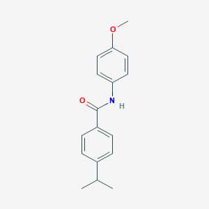 molecular formula C17H19NO2 B263796 4-isopropyl-N-(4-methoxyphenyl)benzamide 